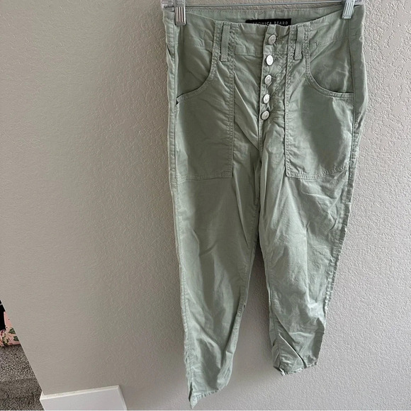 Veronica Beard Arya Cargo straight button fly pants - Picture 3 of 13
